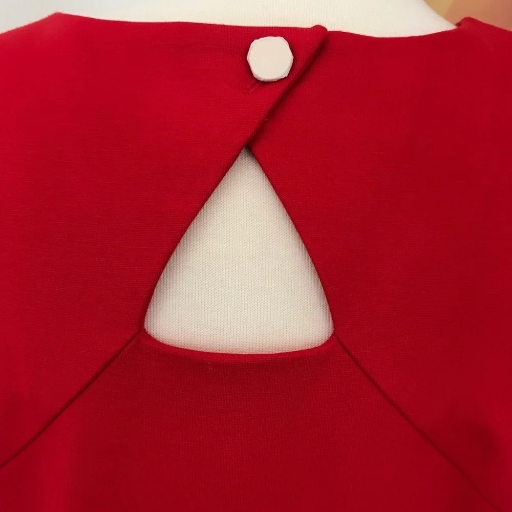 Talbots Red Dress - Picture 5 of 7